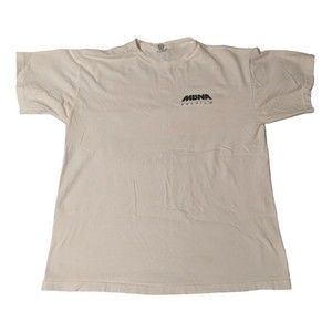 * Vintage Global Basics MBNA Cincinnati Bengals White T-Shirt Adult Size XL